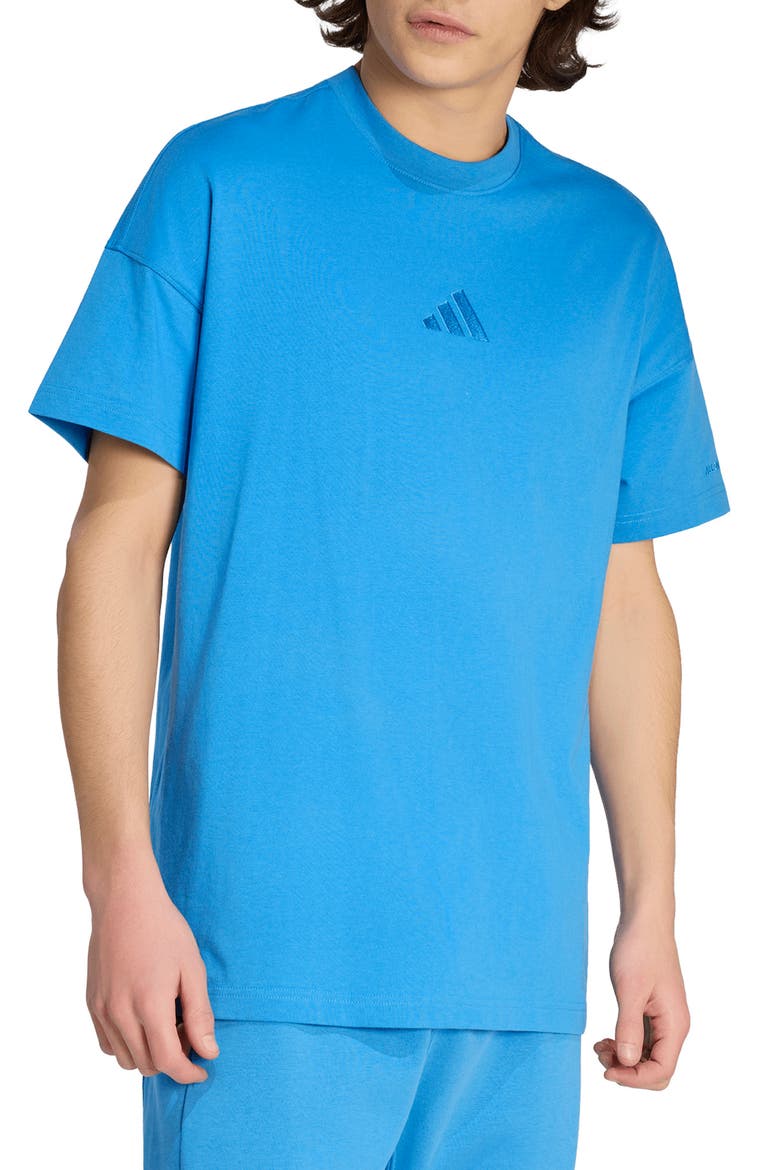 All SZN Loose Fit Cotton T-Shirt, Main, color, RAY BLUE/ /