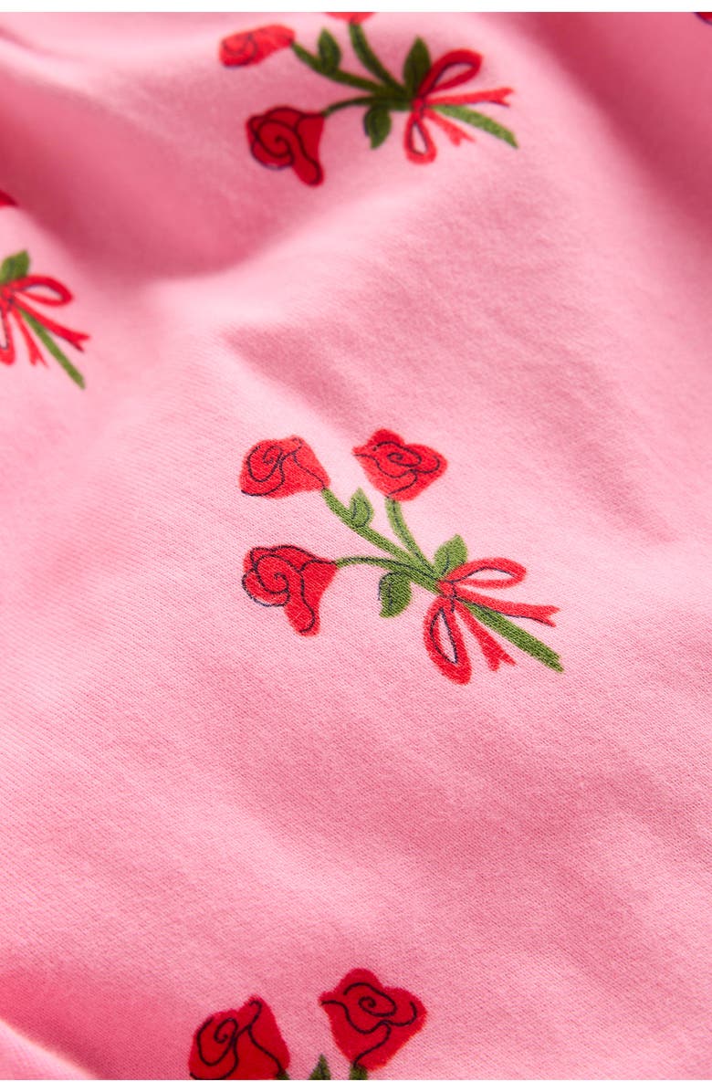 Mini Boden Ballerina Jersey Dress, Alternate, color, Bubblegum Pink Posey