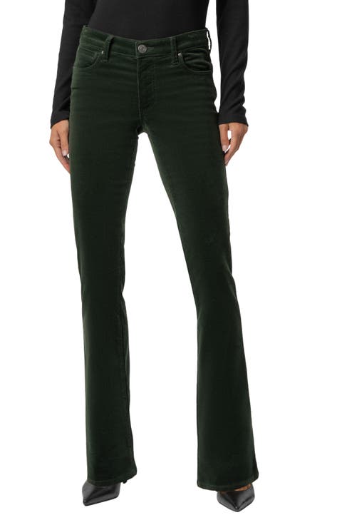 Natalie Mid Rise Bootcut Corduroy Pants