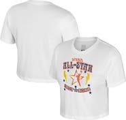 Stadium Essentials Women's Stadium Essentials White 2025 WNBA All-Star Game The Road Cropped T-Shirt