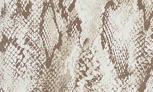 L Agence L'agence Ressi Snakeskin Print Top In Multi