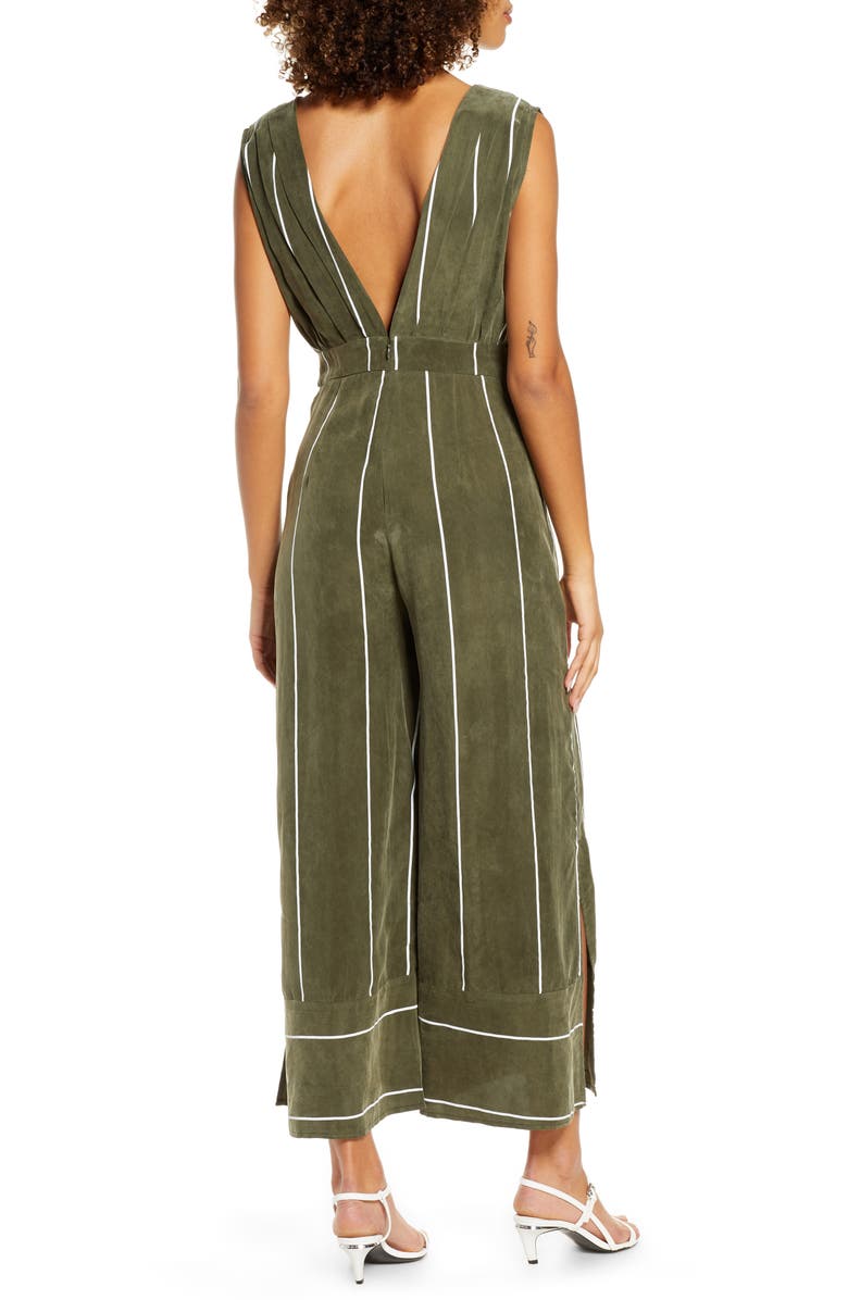 SANCIA Pia Sleeveless Split Wide Leg Jumpsuit, Alternate, color,