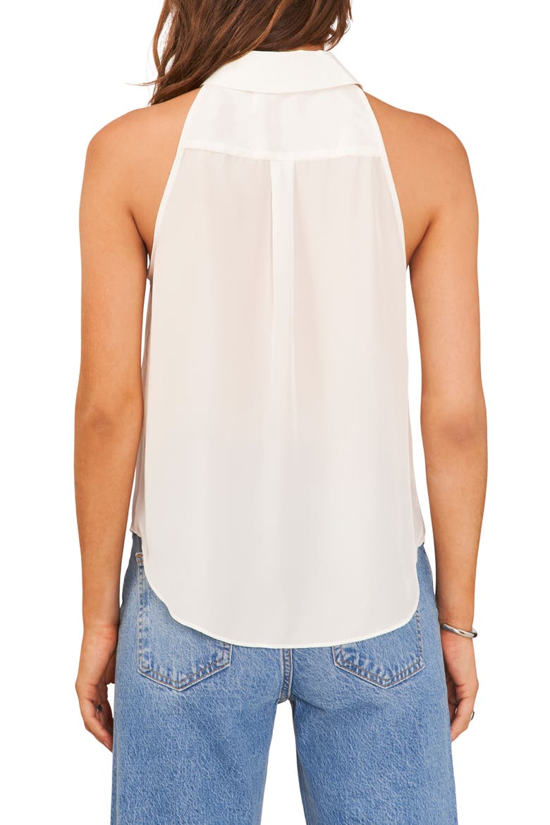 Halter Shirt Collar Top, Alternate, color, ZDNUCLOUD