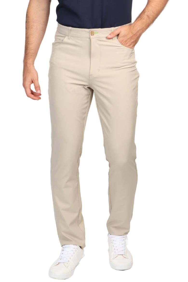 Five-Pocket Performance Pants, Main, color, KHAKI