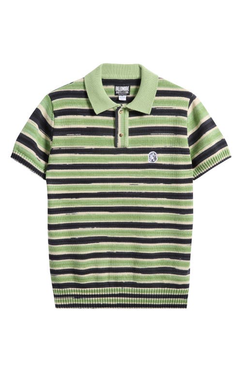 Billionaire Boys Club Bb Eclipse Helmet Head Cotton Polo In Green