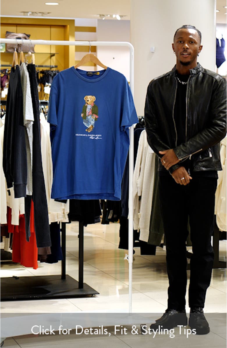 Polo Bear Short Sleeve Graphic T-Shirt, sales video thumbnail