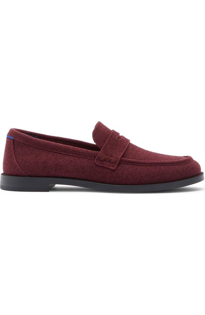 Rothy's The ReVelvet<sup>™</sup> Penny Loafer, Alternate, color, Revelvet Syrah