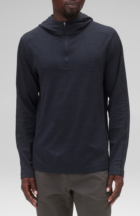 Solotex® Mesh Tiebreak Performance Quarter Zip Hoodie