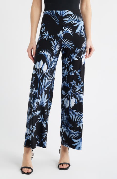 Pull-On Wide Leg Pants (Petite)
