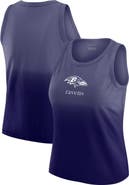 WEAR by Erin Andrews Women's WEAR by Erin Andrews x Gracie Hunt Purple Baltimore Ravens Ombre Tank Top