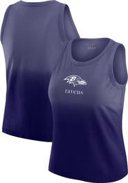 WEAR by Erin Andrews Women's WEAR by Erin Andrews x Gracie Hunt Purple Baltimore Ravens Ombre Tank Top