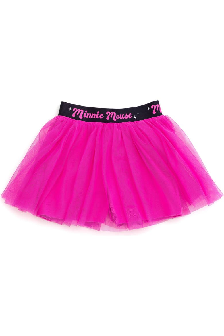 Minnie Mouse 2-Piece T-Shirt and Tutu Skort Set, Alternate, color, Fuchsia Minnie Mouse
