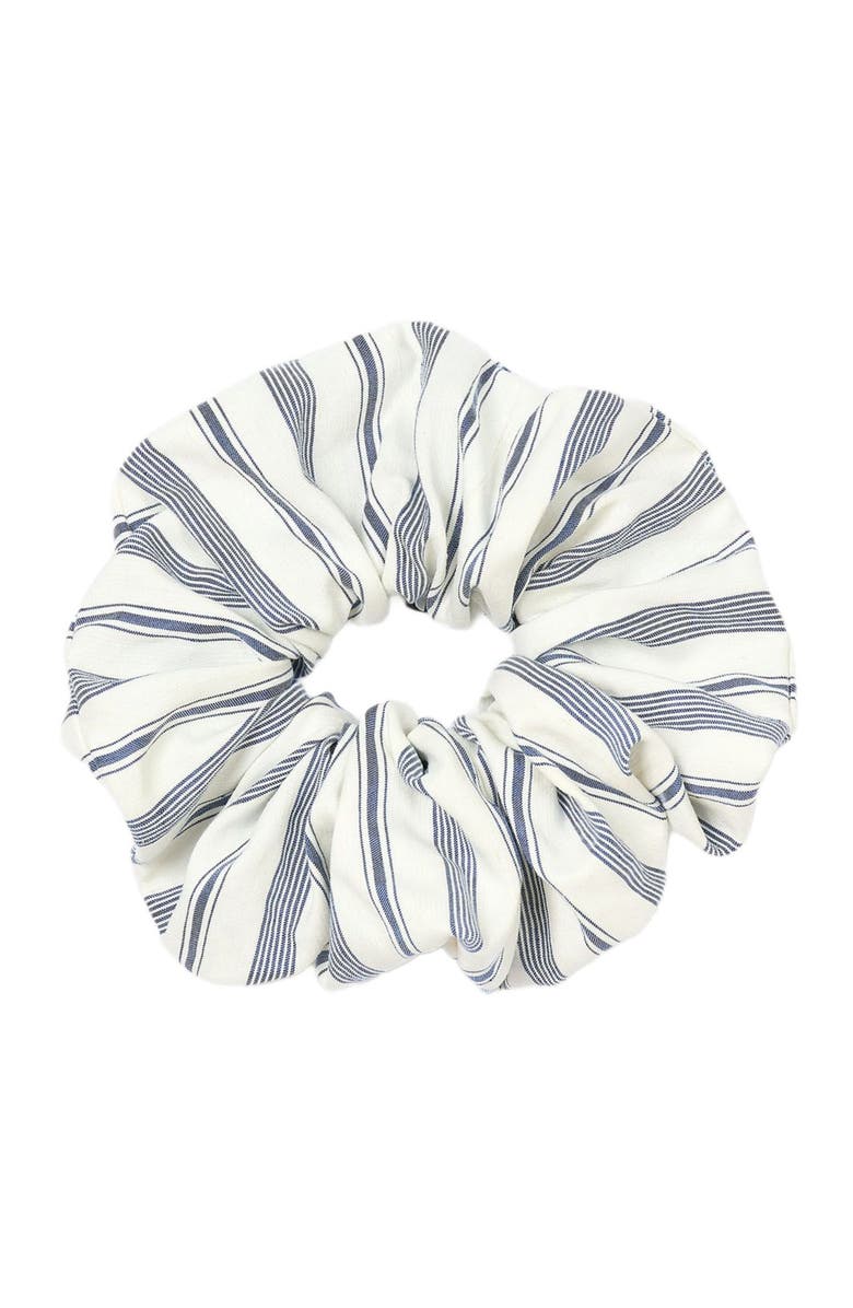 SANDRO Striped scrunchie, Alternate, color,