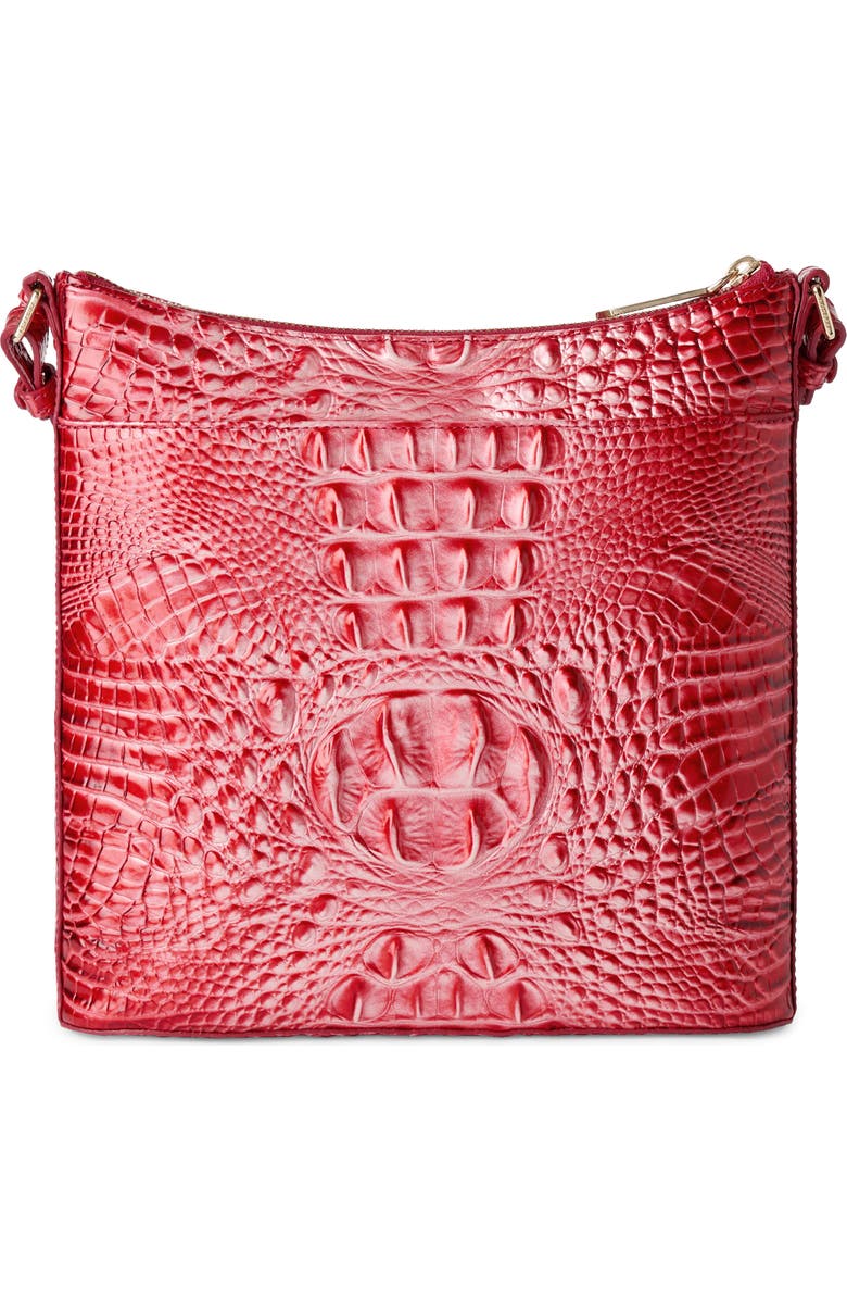 Brahmin Katie Croc Embossed Leather Crossbody Bag, Alternate, color,