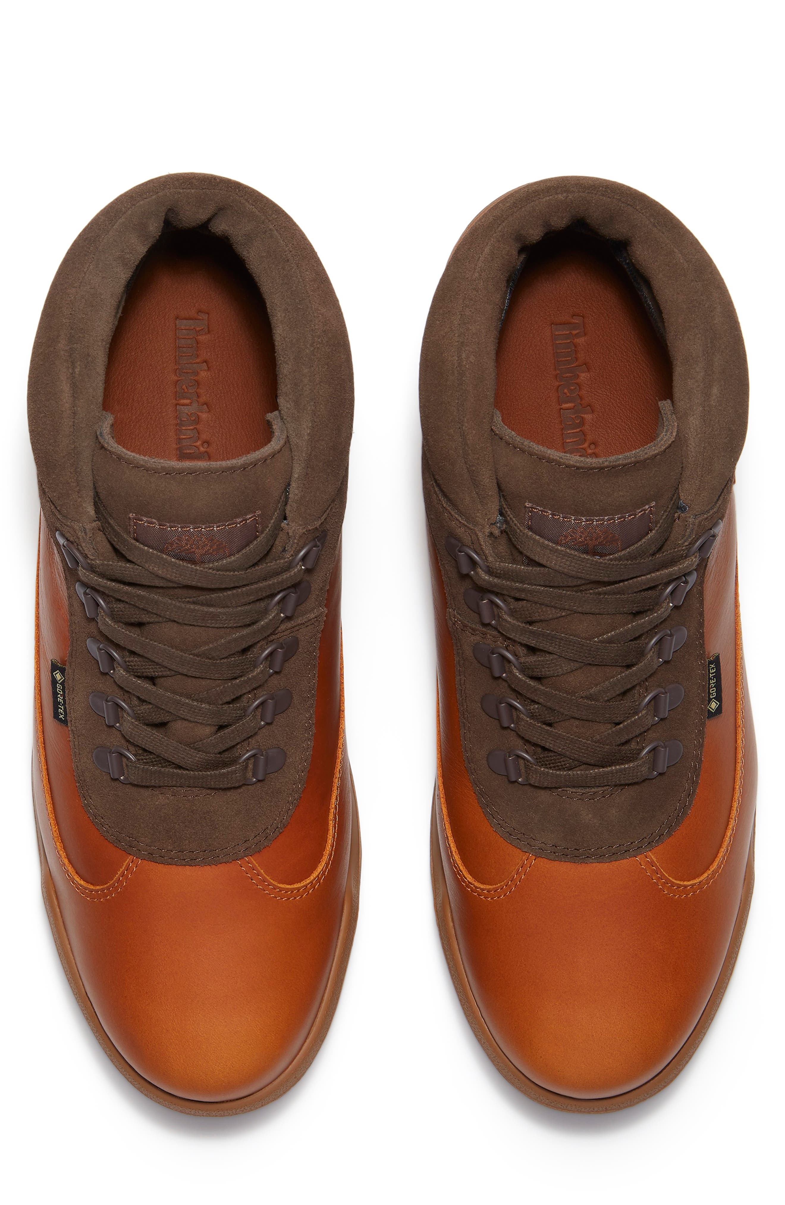 Timberland Field Gore-Tex<sup>®</sup> Waterproof Mid Boot, Alternate, color, Medium Brown Full Grain