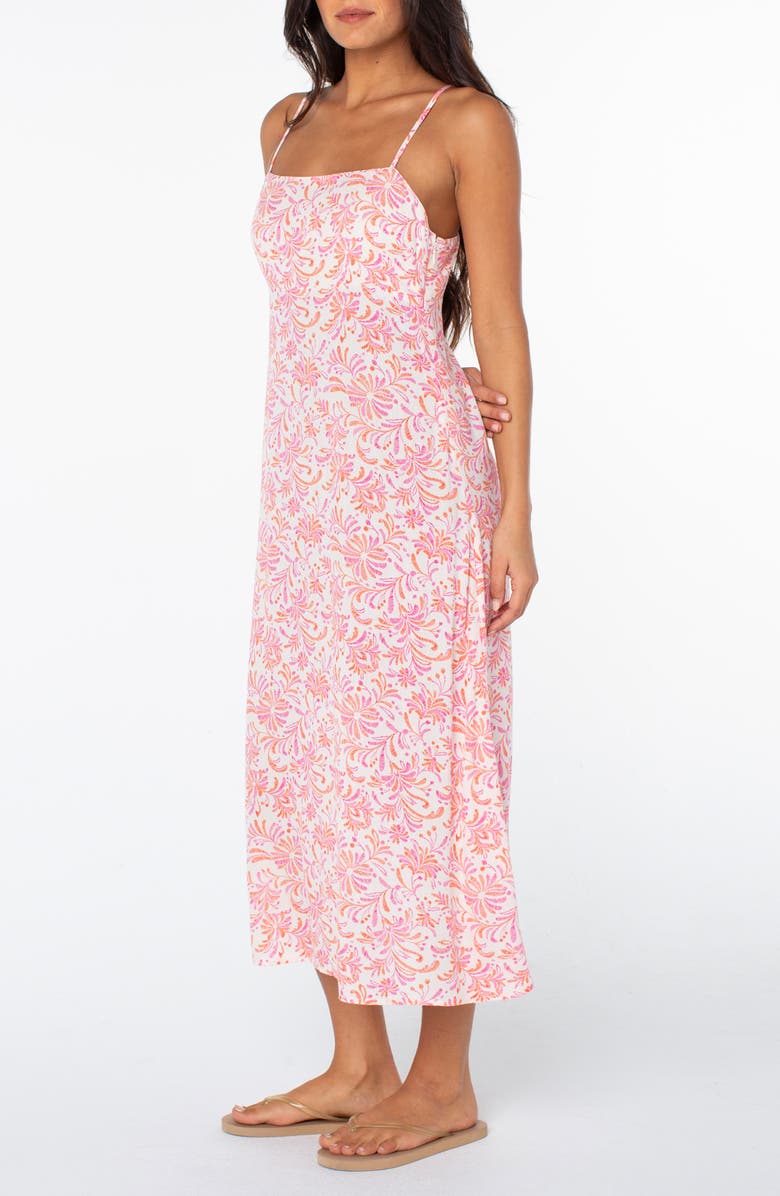 Roxy Balmy Sunset Midi Sundress, Alternate, color,