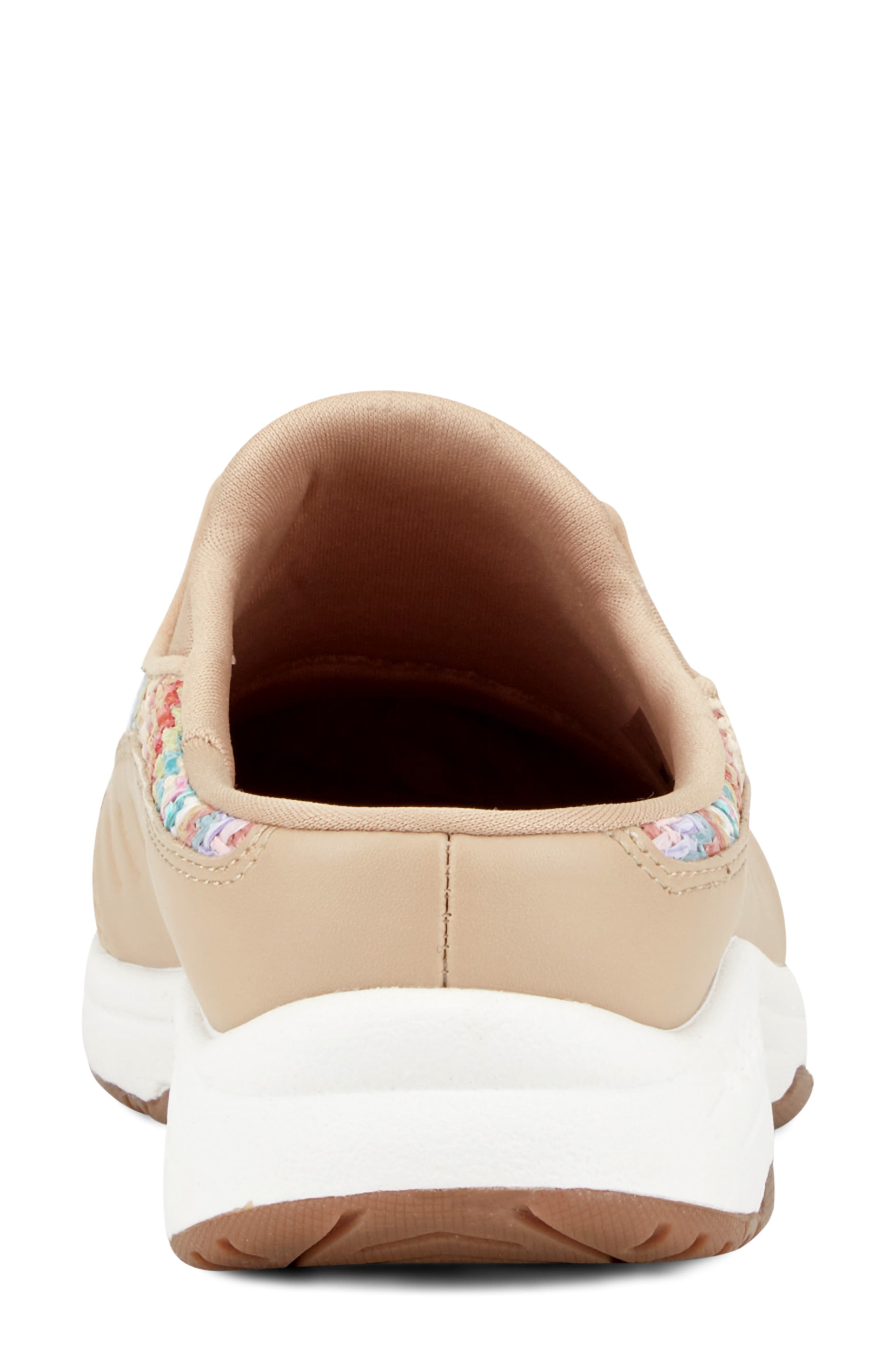 Easy Spirit Traveltime Slip-On Sneaker, Alternate, color, Light Natural Chevron