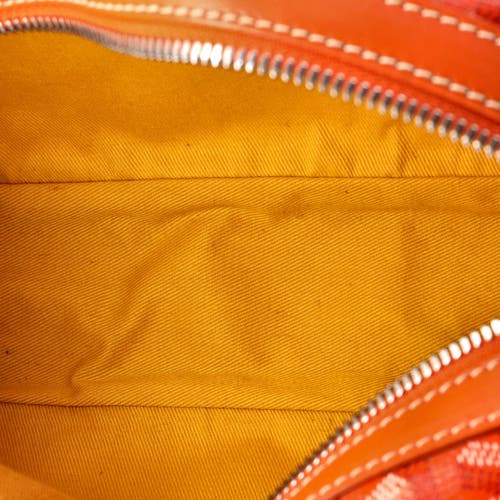 Pre-owned Goyard  Goyard Cap Vert Bag Coated Canvas In Pink