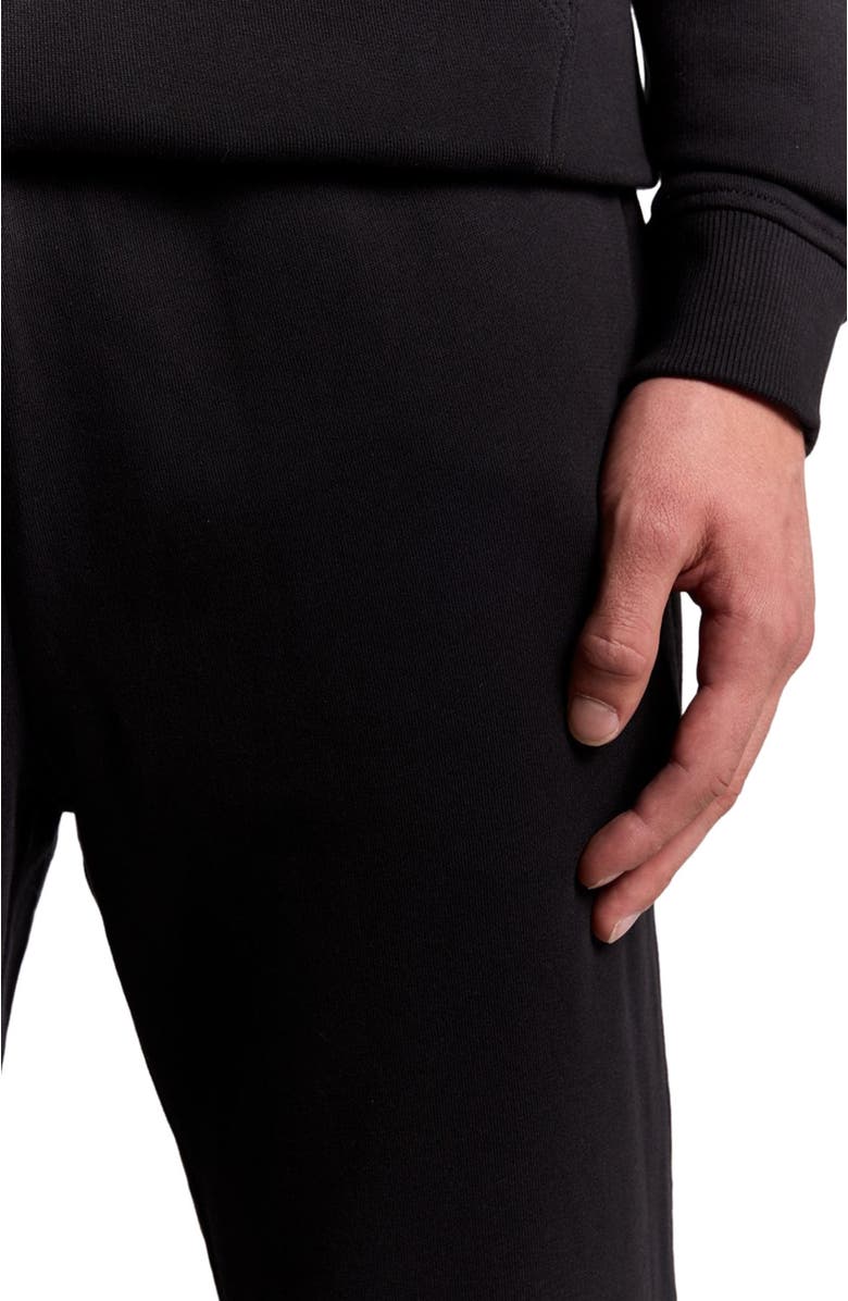 Lyle & Scott Skinny Sweatpants, Alternate, color, Jet Black