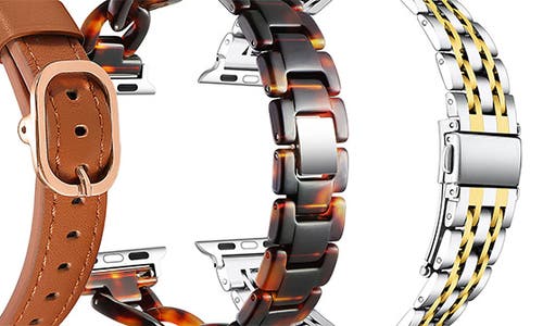 The Posh Tech Set Of 3 Apple Watch® Watchbands