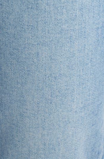Ripped Straight Leg Jeans