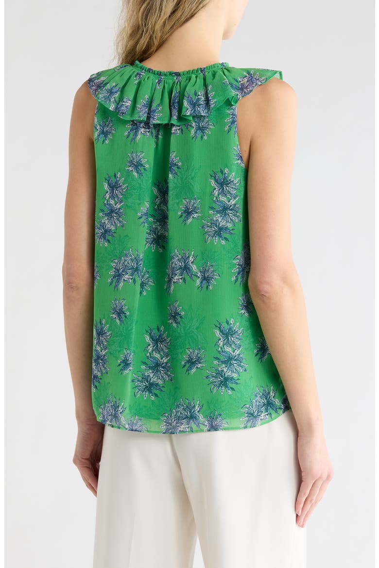 Sibyl Fern Ruffle Top, Alternate, color, BRIGHT FERN COMBO