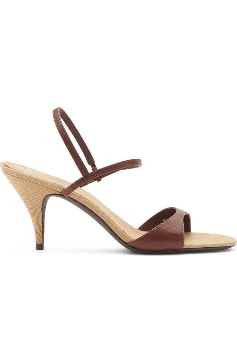 Jeffrey Campbell Calla Sandal, Alternate, color, Brown Tan Combo