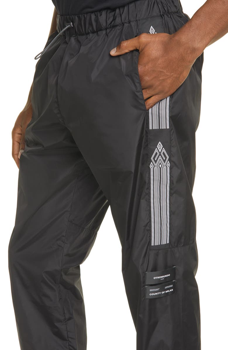 Marcelo Burlon County Tape Jogging Pants, Alternate, color, 