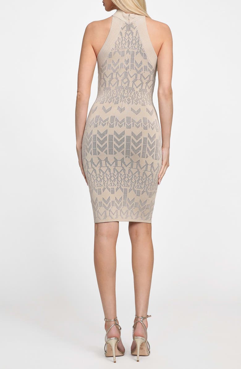 Marciano Billie Monogram Jacquard Sweater Dress, Alternate, color, Dreamy Moon