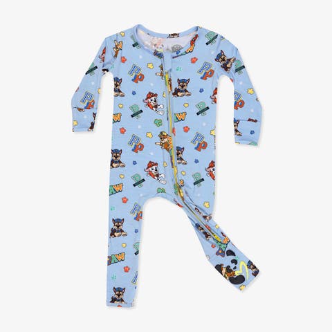 Baby PAW Patrol Varsity Blue Convertible Footie (Baby)