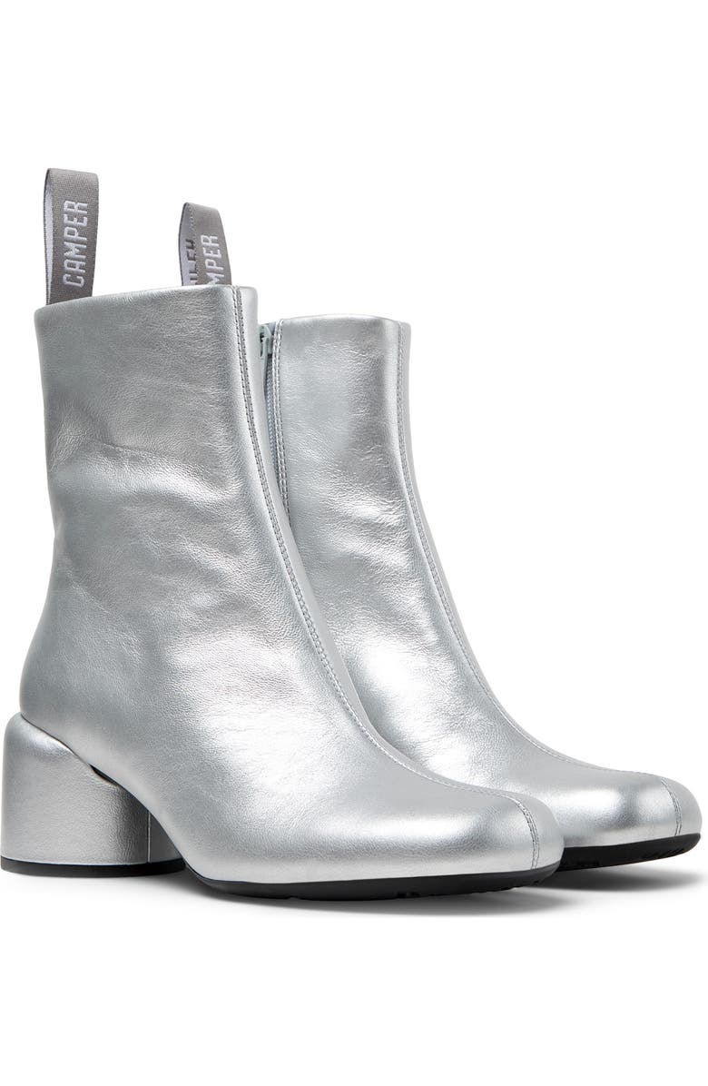 Camper Niki Metallic Bootie, Main, color,