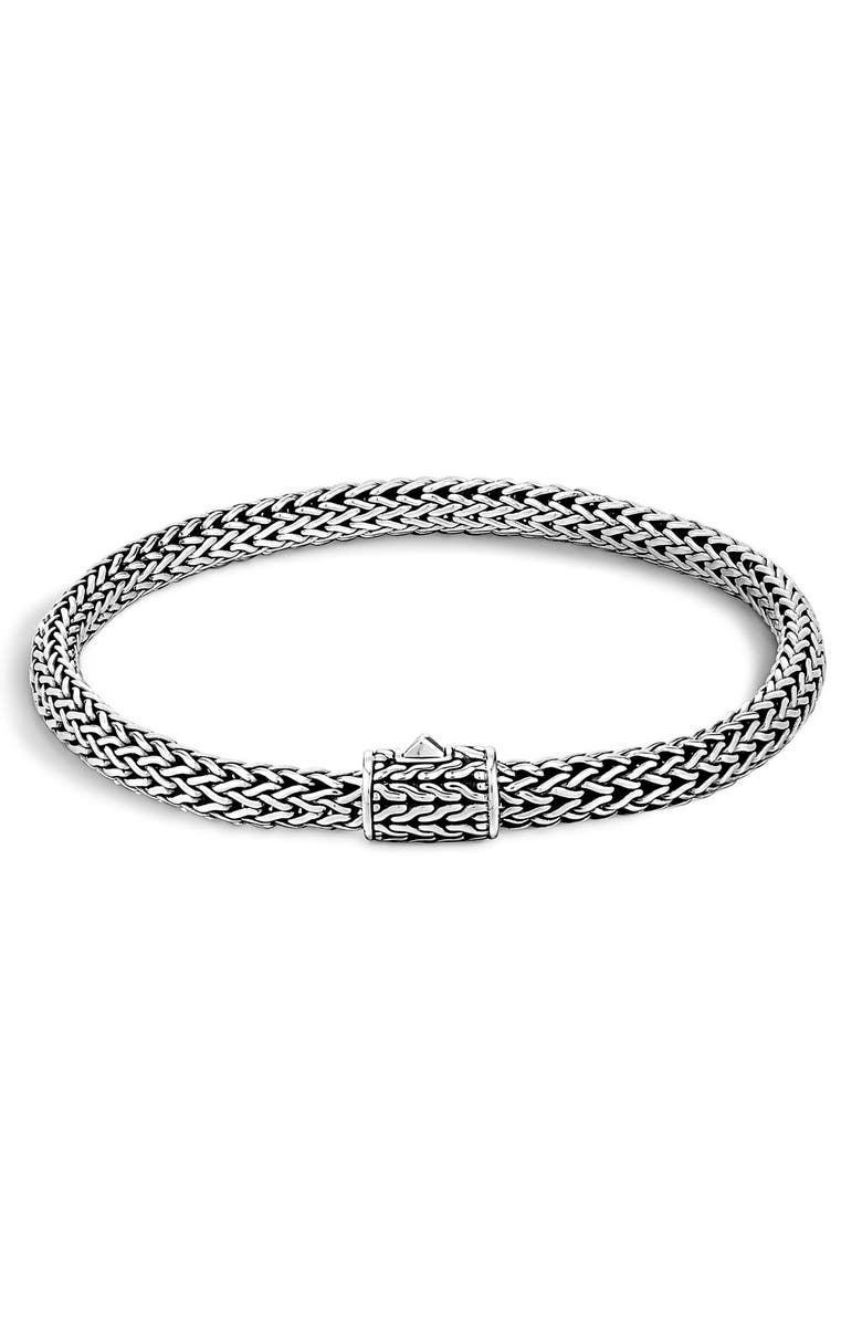 John Hardy Icon Bracelet, Sterling Silver, 5mm, Main, color,