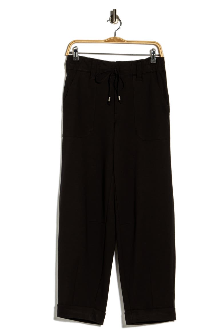 Barrel Glider Pants, Main, color, BLACK