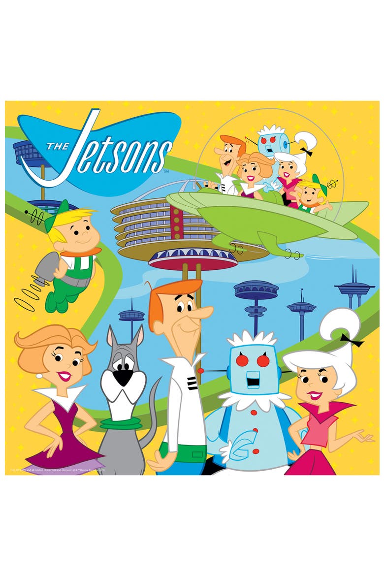 The Jetsons 500 Piece Jigsaw Puzzle, Alternate, color, Multicolor