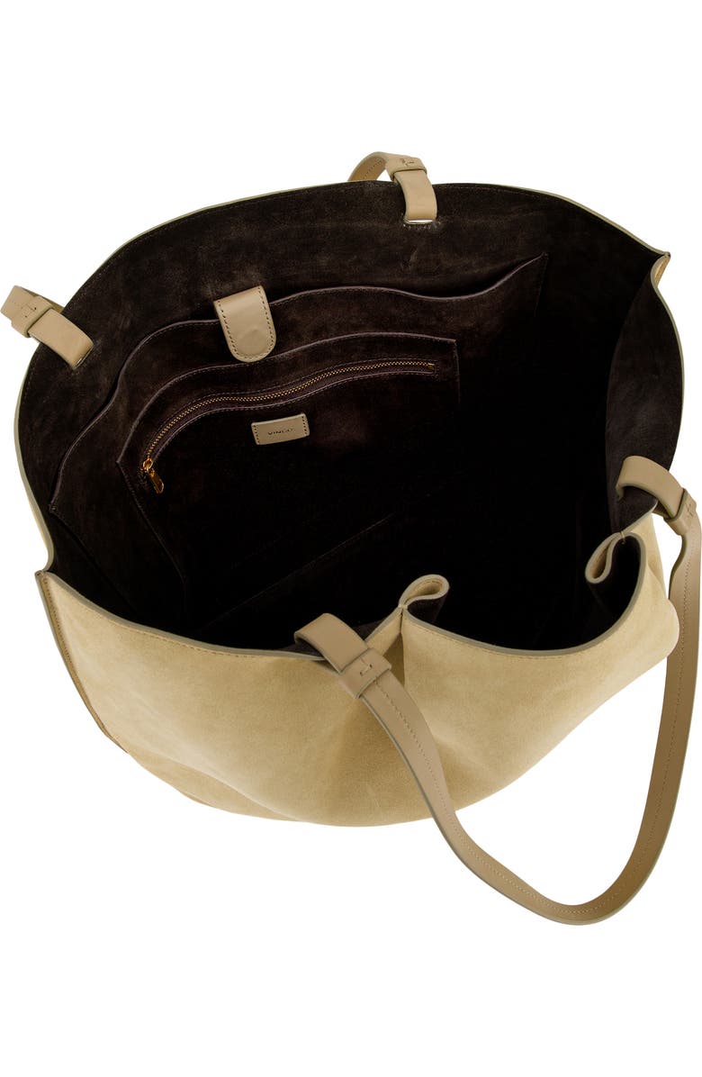 Vince Ava Suede Tote, Alternate, color, Sandtrail