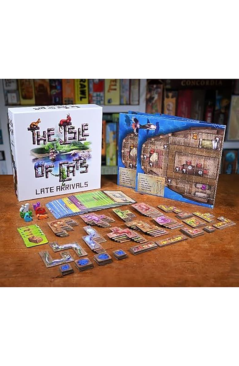 City of Games The Isle of Cats Late Arrivals Expansion, Alternate, color, Multicolored