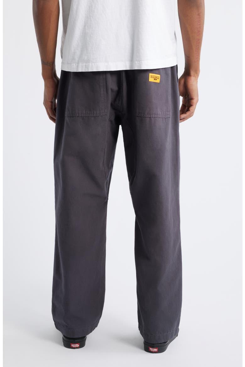 Cotton Canvas Chef Pants, Alternate, color, GREY