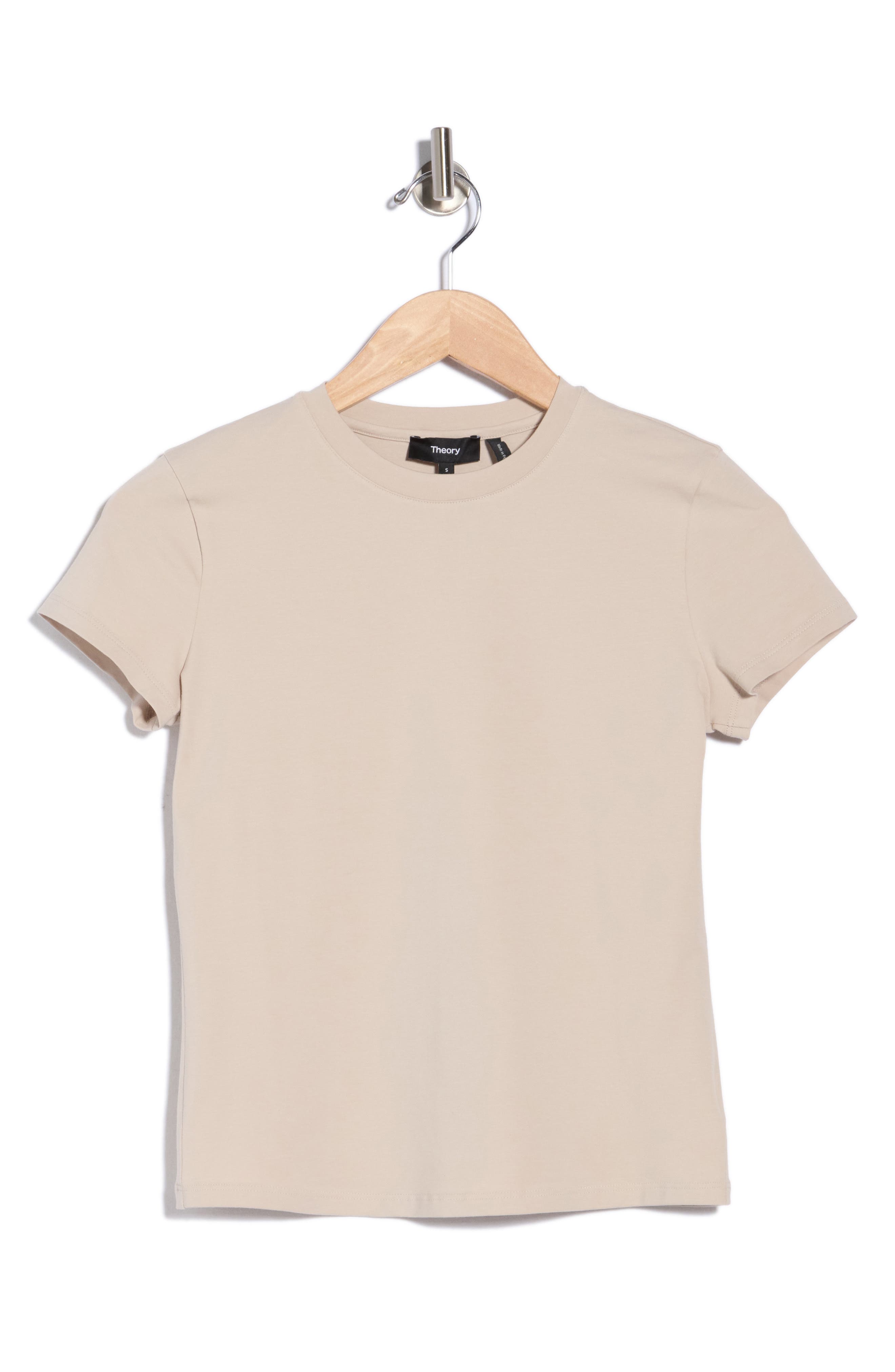 Tiny Stretch Cotton Crop T-Shirt