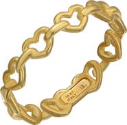 Bony Levy 14K Gold Heart Stacking Ring (Nordstrom Exclusive)