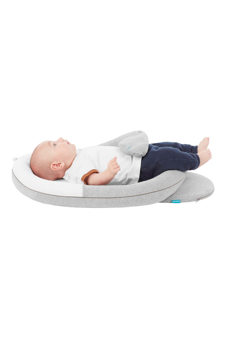 CloudNest Lounger, Alternate, color, GREY-WHITE