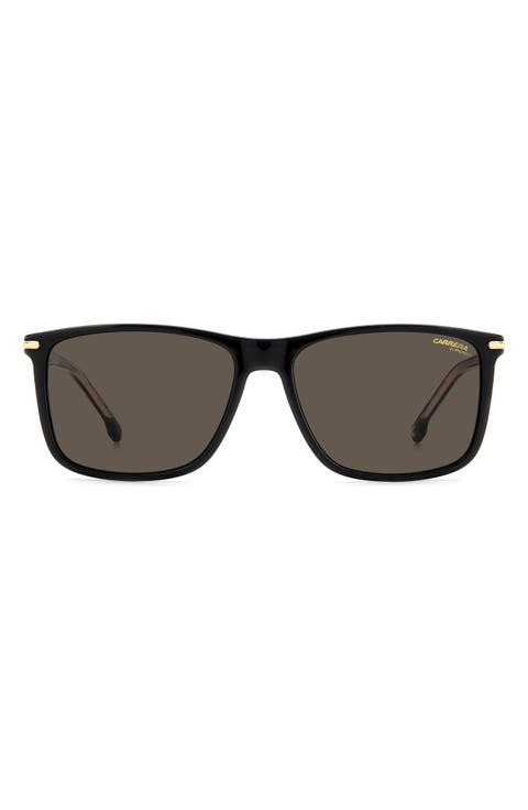 298/S 57mm Rectangle Sunglasses