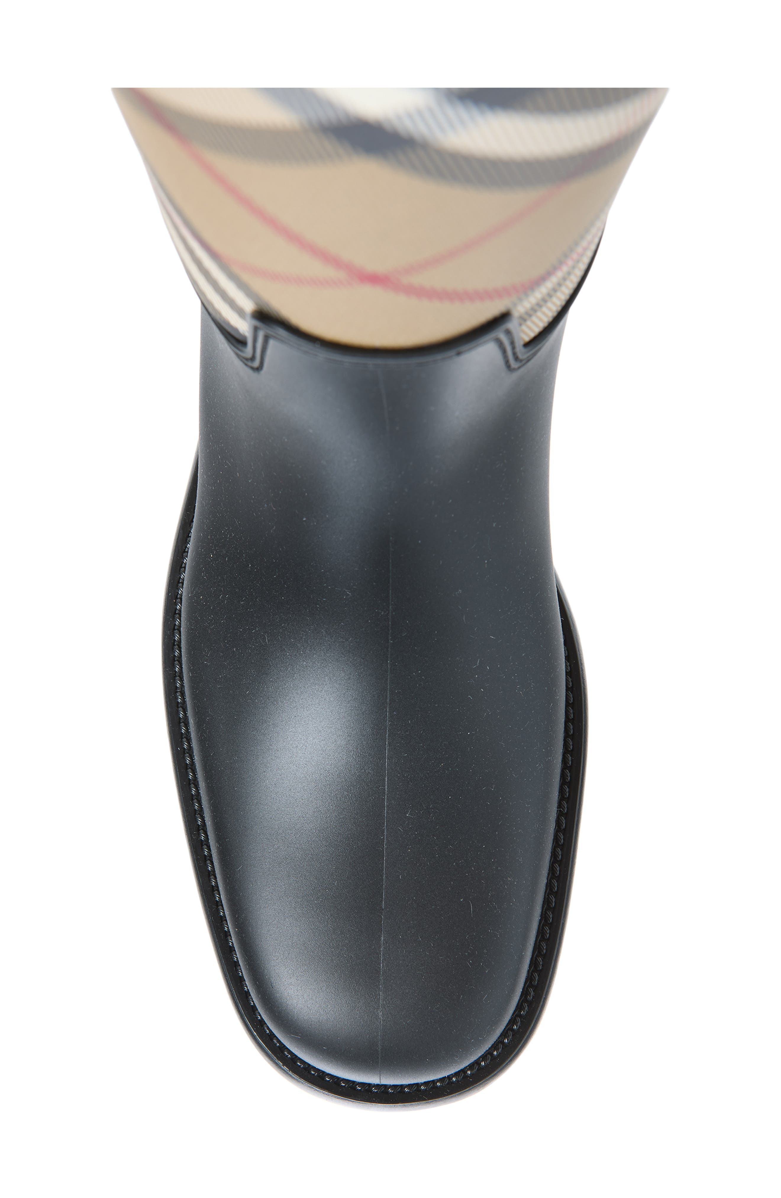 Cavalier Check Rain Boot, Alternate, color, ARCHIVE BEIGE IP CHK