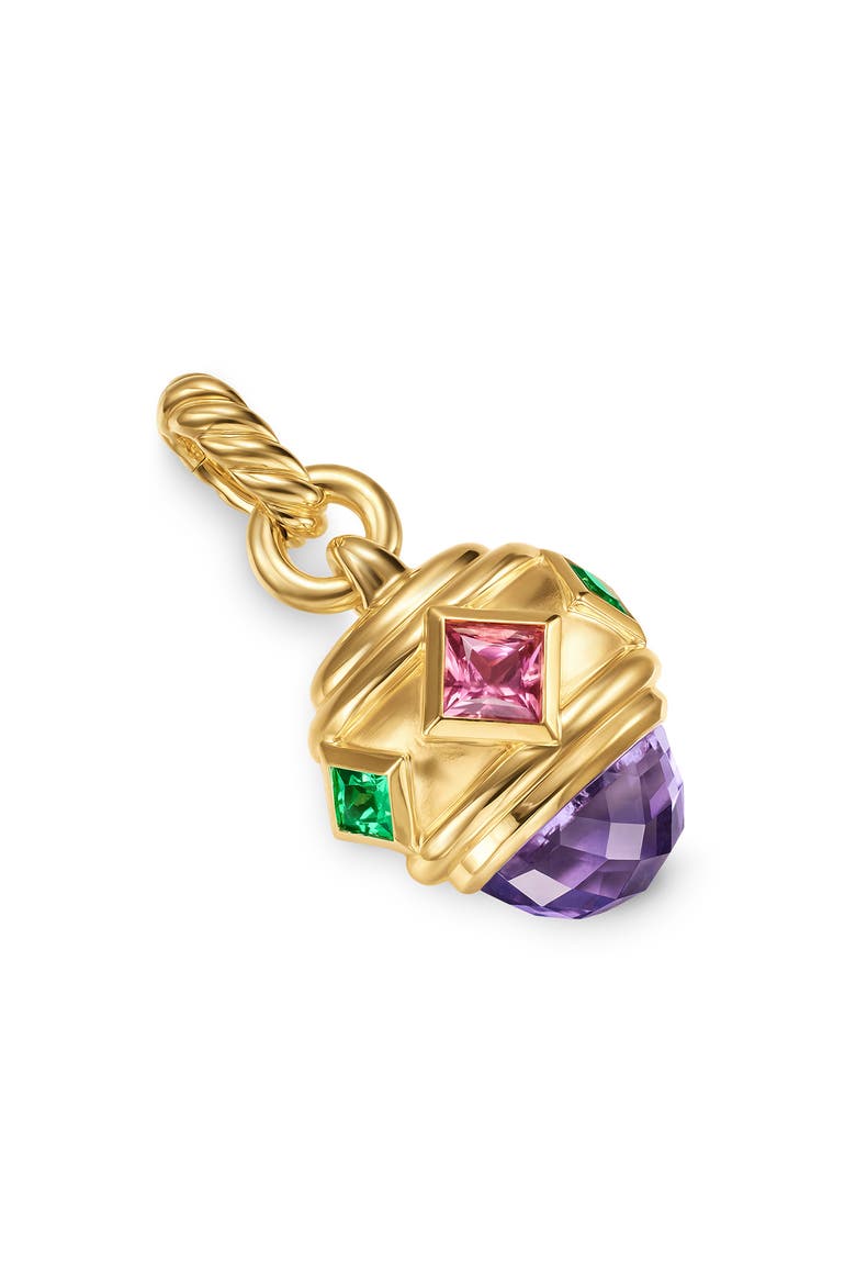 Renaissance Amulet in 18K Yellow Gold, 29mm, Main, color, GOLD