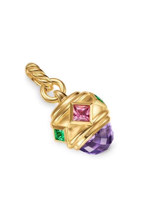 Renaissance Amulet in 18K Yellow Gold, 29mm