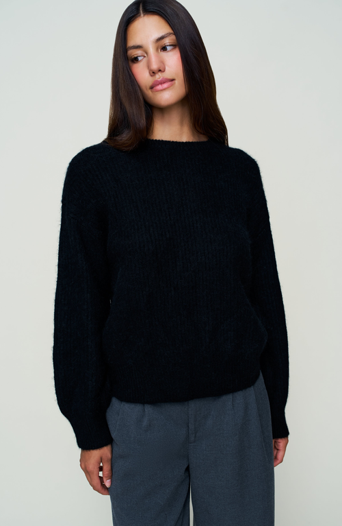 Guizio Bobbie Wool Jumper In Black