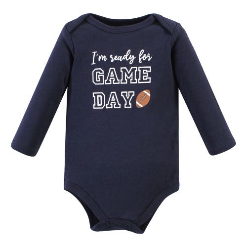 Hudson Baby Coordinated 3-piece Outfit With Long-sleeve Bodysuit & Pants In Multi