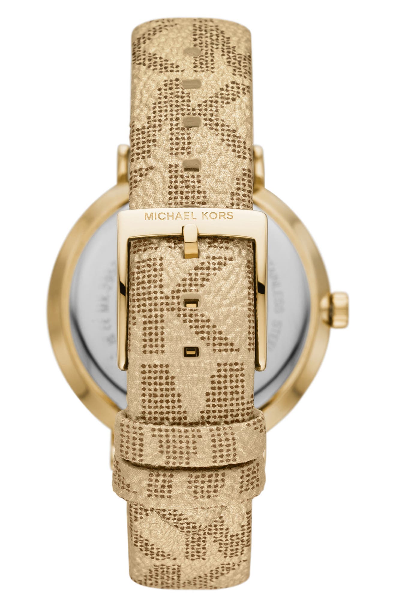 Michael Kors Addyson Logo Print Strap Watch, 40mm | Nordstromrack