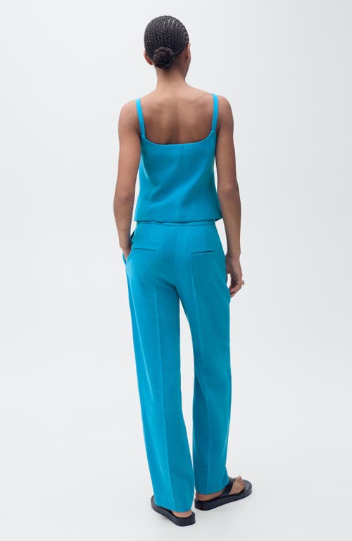 Mango Tempo Vest In Blue