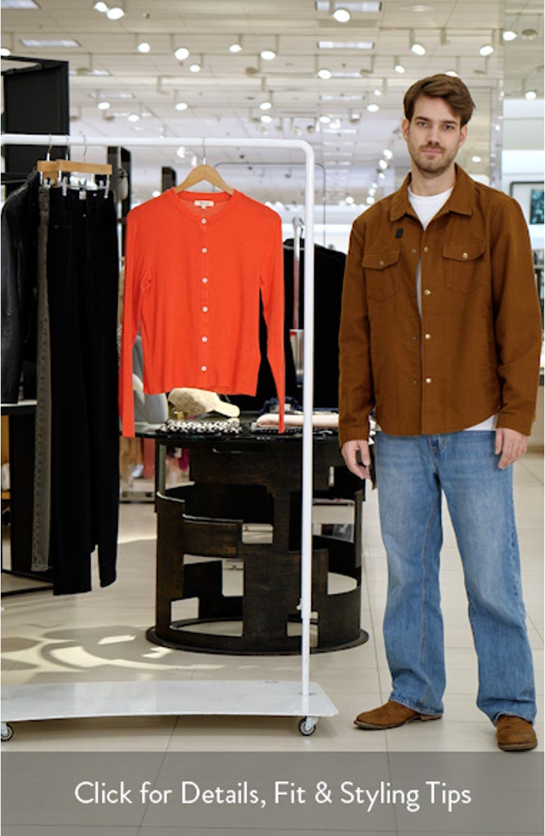 Crewneck Cardigan, sales video thumbnail