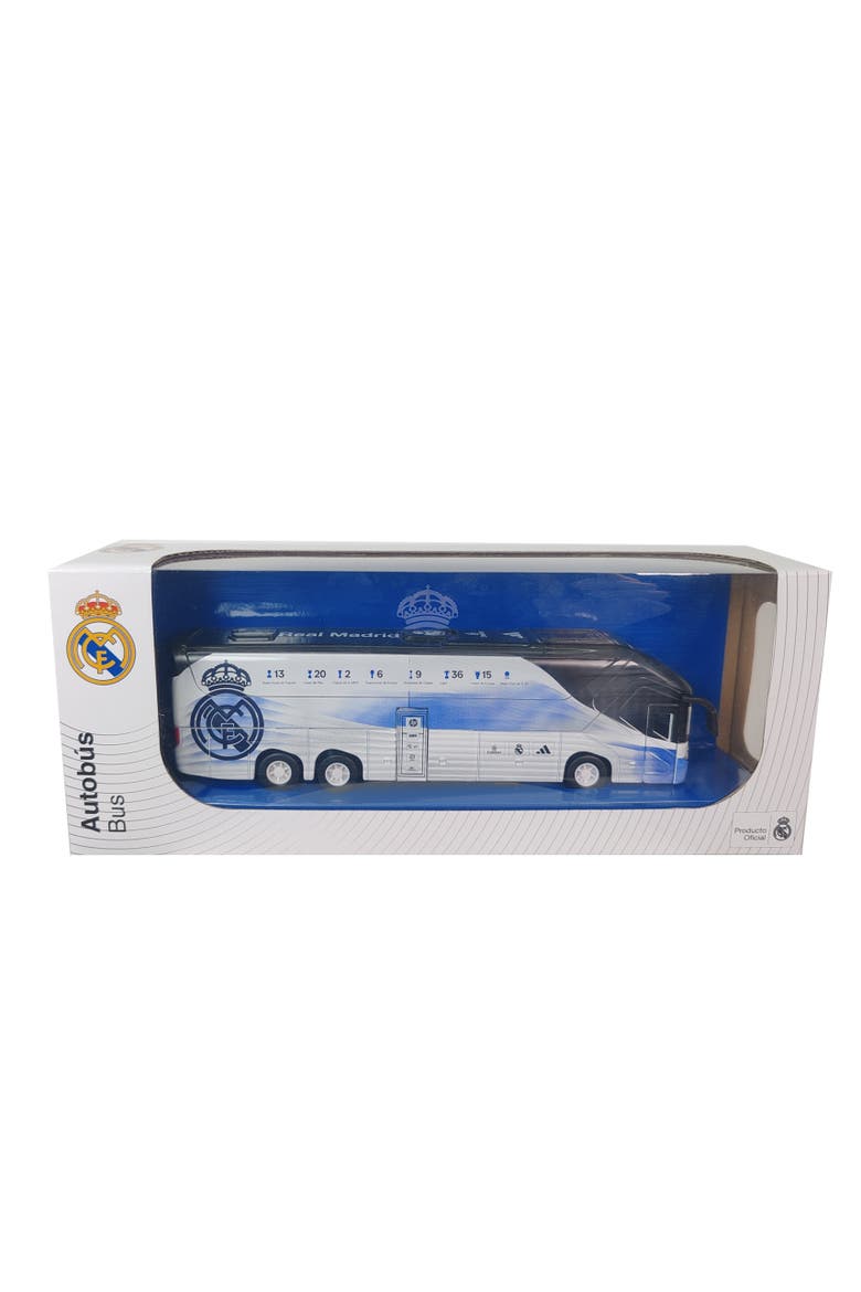 Soccer Team Bus Real Madrid, Main, color, White